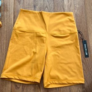 set active biker shorts